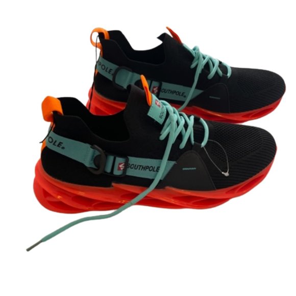 Southpole Fashion Walking Running Sneakers Black - Picture 1 of 5